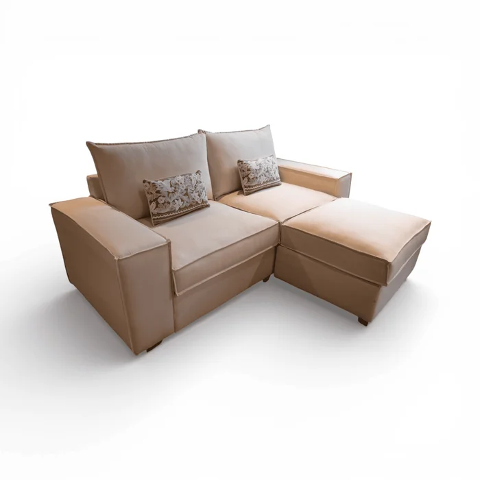 Sofa Victoria 3 Cuerpos en 2 almohadones en Beige - Sillones y sofás, Uruguay | Diseno Montevideo, vista 4