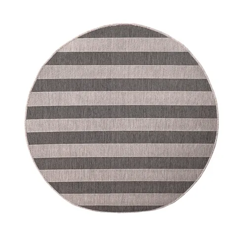 ALFOMBRA LINEO LIN/5031/3301/ 160CM DIAM SAND/ANTHRACITE en Multicolor - Alfombras, Uruguay | Vinibel