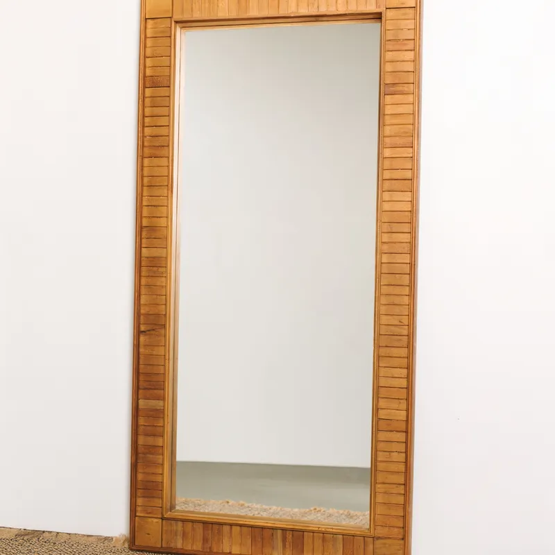 ESPEJO TRAMANDAÍ 210x110 en Madera natural - Espejos, Uruguay | Fundamento Muebles