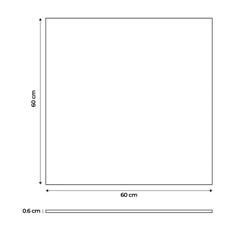 Panel LED 40W 60X60CM Luz Cálida en Blanco - Lámparas colgantes, Uruguay | Serlux, vista 4