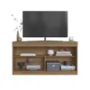 Rack Granada en Madera natural - Muebles para TV, Uruguay | Palermo Casa Deco, vista 3 de 4