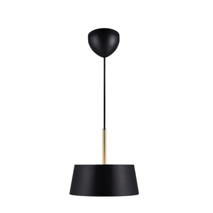 Lámpara Colgante Decorativa Benson Small Negra en Negro - Lámparas colgantes, Uruguay | Serlux