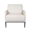 Butaca 1 Cuerpo Cuero-100-natural Natural-beige Sky Crema en Beige - Sillones y sofás, Uruguay | Divino, vista 3 de 4