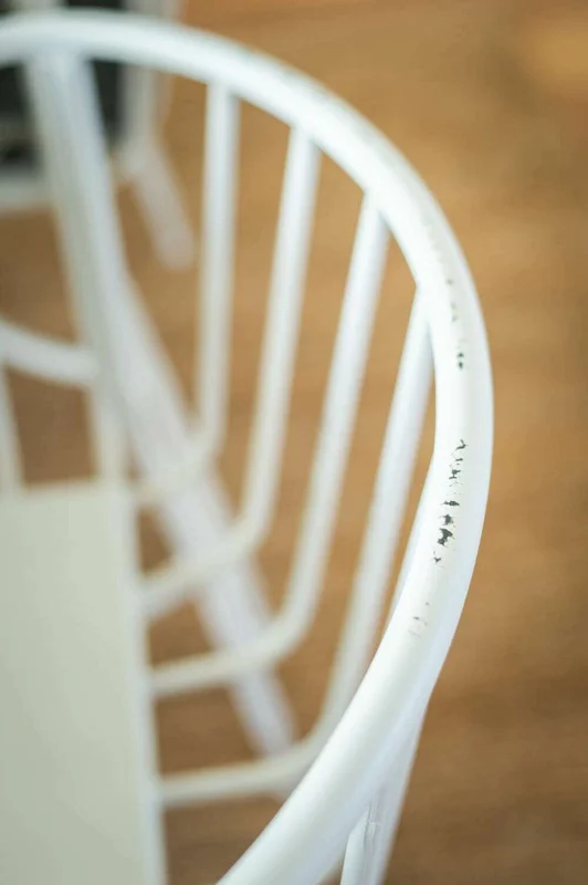 BUTACA / SILLA DE METAL WHITE en Blanco - Sillas, Uruguay | La Iberica, vista 5