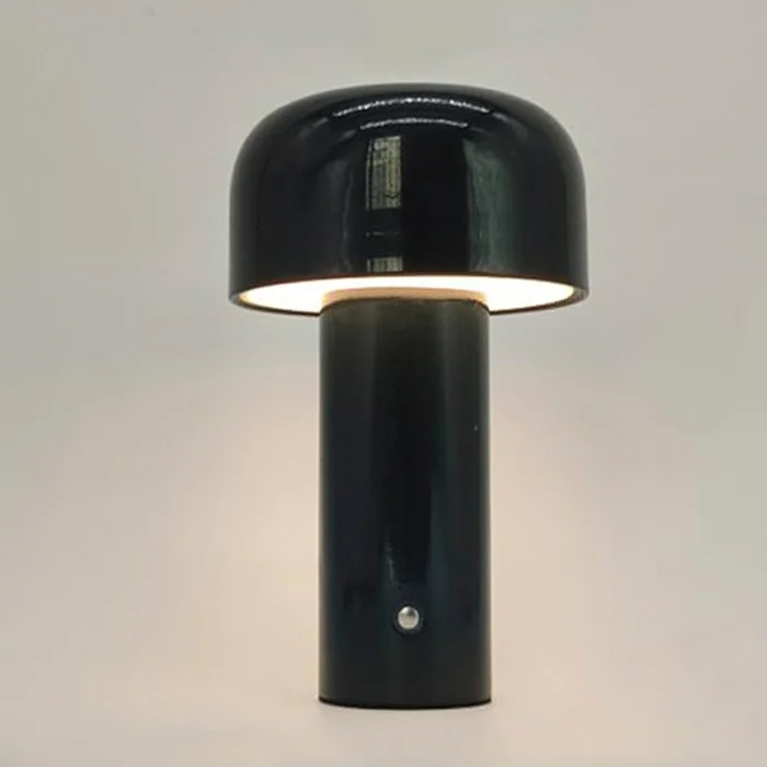 Lampara de mesa Led Svamp recargable en Negro - Lámparas de mesa, Uruguay | Alta Gracia Deco, vista 6