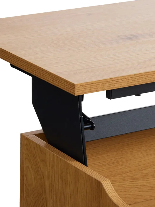 Mesa de centro AABENRAA L110 elevable roble en Madera natural - Mesas de arrimo, Uruguay | JYSK, vista 3