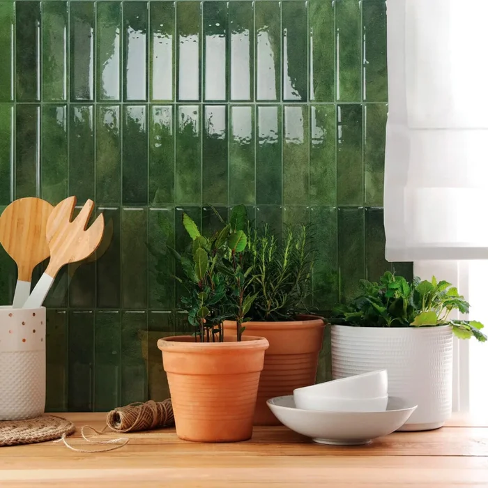 Azulejos adhesivos para cocina baño 10uds - Verde en Verde - Decoración, Uruguay | Buho Store, vista 2