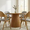 Mesa comedor Miami Redonda 150 cm de Diámetro en Madera natural - Muebles, Uruguay | Indrana, vista 1 de 7