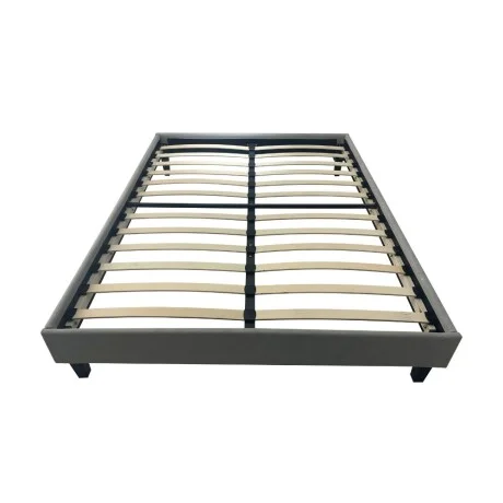 Cama box 2 plazas en Gris - Dormitorio, Uruguay | La Cueva Muebles, vista 5
