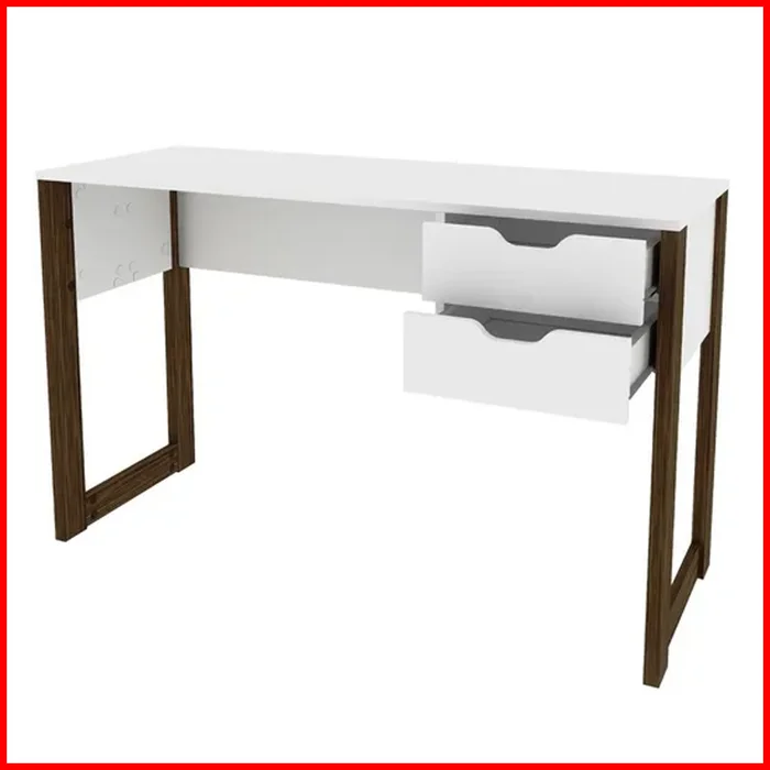 Escritorio 2 cajones minimalista – AZ 2007 - Escritorios y sillas de escritorio, Uruguay | Punto Unión, vista 3