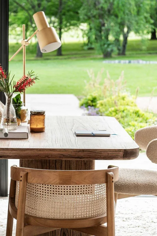 MESA COMEDOR ATHENA - 1.50 X 0.90 MTS en Madera natural - Mesas de comedor, Uruguay | La Iberica, vista 8