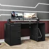 Escritorio Gamer Mdp Negro Station Xt en Negro - Escritorios y sillas de escritorio, Uruguay | Divino, vista 3 de 3