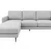 Sofa con Chaise PRADA PREVENTA - Light Grey Tela Rústica en Light Grey Tela Rústica - Sillones y sofás, Uruguay | Finkel, vista 2 de 6