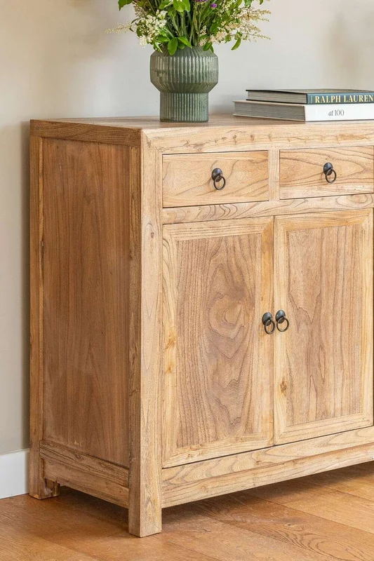 APARADOR DE OLMO MACIZO - 1.50 MTS en Madera natural - Bibliotecas, Uruguay | La Iberica, vista 5