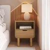 Mesa de Luz Aura - 1 Cajon - Natural en Marrón - Mesas de luz, Uruguay | NYR, vista 2 de 4