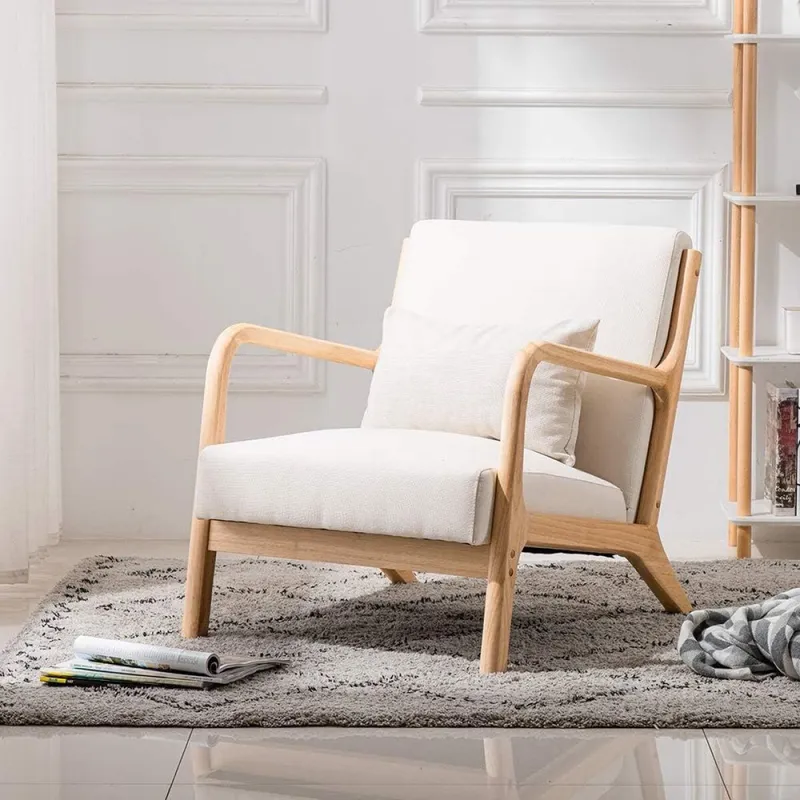 Butaca Olten - Beige en Beige - Butacas, banquetas y puffs, Uruguay | La Cueva Muebles