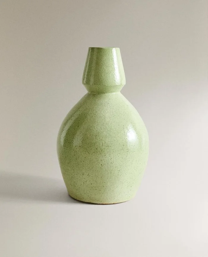 JARRÓN TERRACOTA ESMALTADO en Terracota - Jarrones, Uruguay | Zara Home, vista 2