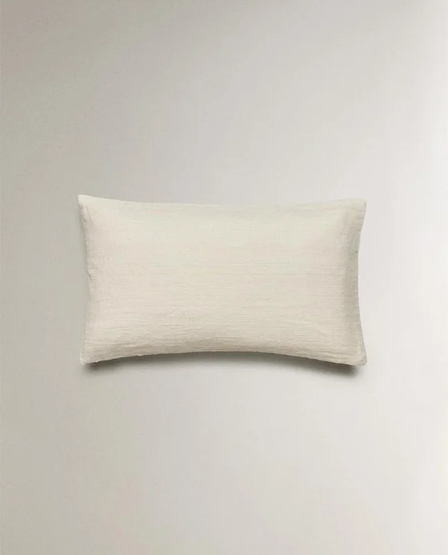 FUNDA COJÍN SEDA en Beige - Textiles, Uruguay | Zara Home, vista 4