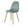 Silla LYNA en Tela - Aqua Velvet en Aqua Velvet - Sillas, Uruguay | Finkel, vista 2 de 4