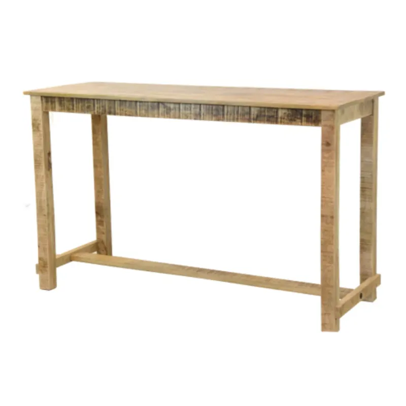 R1 Barra 160x60x100 en Madera natural - Mesas de comedor, Uruguay | Victoriana