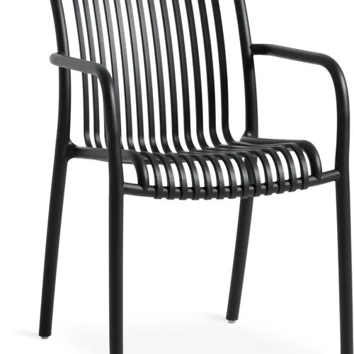 Silla apilable NABBEN negro en Negro - Muebles para el exterior, Uruguay | JYSK