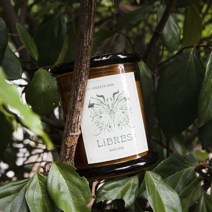 Vela aromática Bosque de Santal 150g en Marrón - Velas y Portavelas, Uruguay | Buho Store