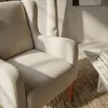 Butaca Lena - Tela Aquaclean - A fabricar en Beige - Butacas, banquetas y puffs, Uruguay | NYR, vista 3 de 4