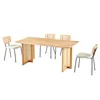 Silla De Comedor Rattan-y-metal Natural-beige Brisa en Madera natural - Sillas, Uruguay | Divino, vista 2 de 7