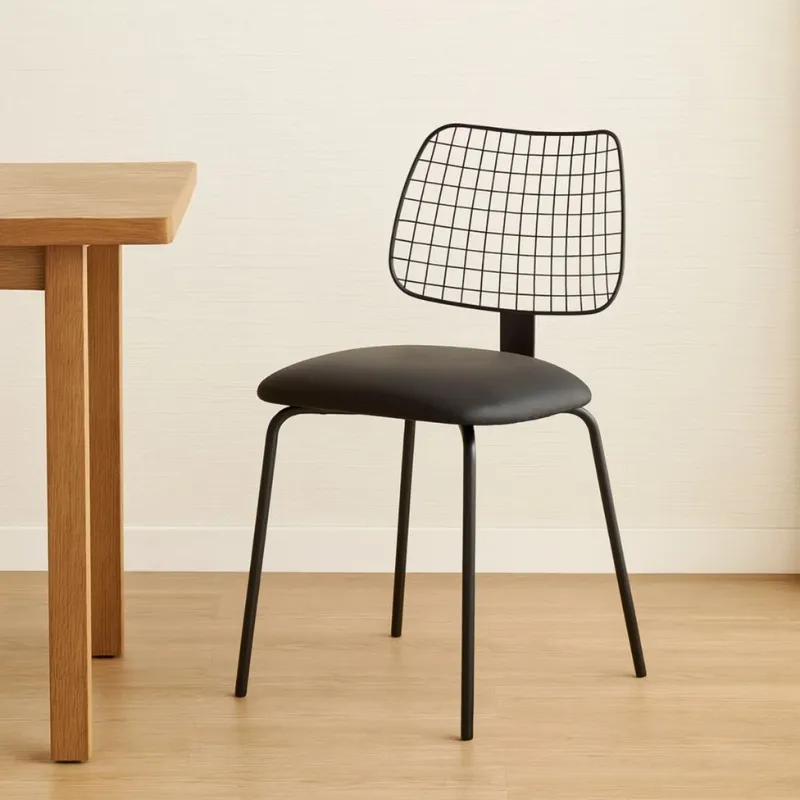 Silla MILANO Negro en Negro - Sillas, Uruguay | Viasono