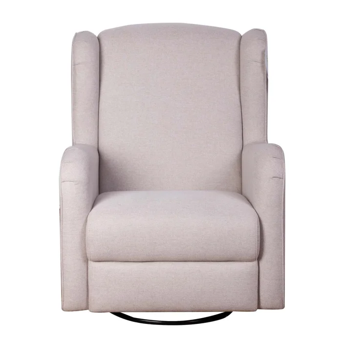 Butaca Mecedora 1 Cuerpo Tela Natural-beige Versalles Beige en Beige - Sillones y sofás, Uruguay | Divino, vista 3