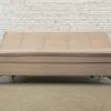 SOFA CAMA MIRAGE 3 LUGARES MARRON CLARO en Beige - Sillones y sofás, Uruguay | Alfa Ventas, vista 3 de 5