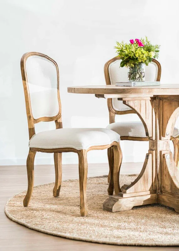 SILLA MONACO - NATURAL en Blanco - Sillas, Uruguay | La Iberica, vista 5