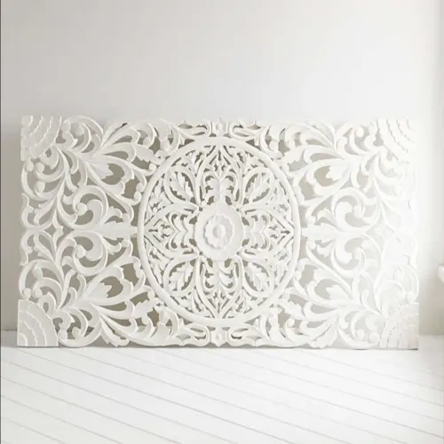 V-8 Colgante o Respaldo en Blanco - Respaldos de cama, Uruguay | Victoriana