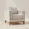 Butaca Tela-premium Blanco Luxor Premium Hueso en Beige - Sillones y sofás, Uruguay | Divino, vista 1 de 7