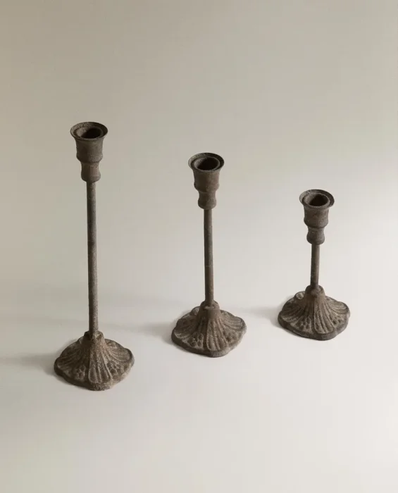 CANDELABRO HIERRO - Velas y Portavelas, Uruguay | Zara Home, vista 3