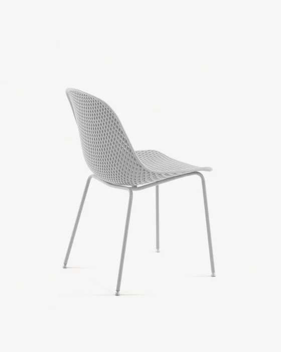 Silla Quinby - blanco en Beige - Sillas, Uruguay | Kavehome, vista 6