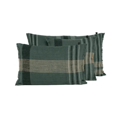 HARM ALMOHADON AALBORG LINO en Verde - Textiles, Uruguay | Masinfinito Casa