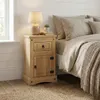 Mesa de luz - Linea Mexicana - Ecommerce - Natural en Madera natural - Mesas de luz, Uruguay | Rústico Hogar, vista 2 de 5