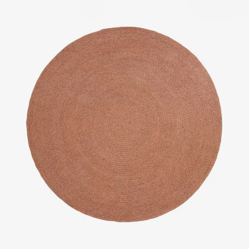 Alfombra Despas de fibras sintéticas - terracota Ø200 cm en Rojo - Muebles para el exterior, Uruguay | Kavehome