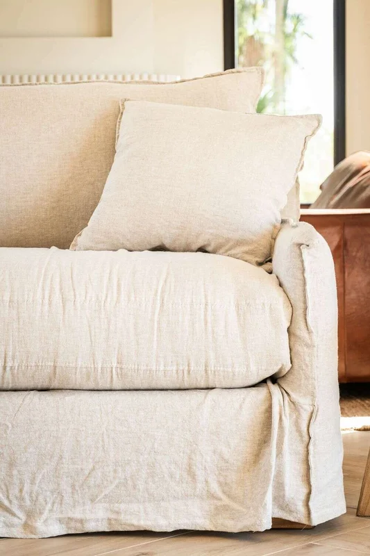 SILLON ALMA LINO CRUDO - 2.30 MTS en Beige - Sillones y sofás, Uruguay | La Iberica, vista 14