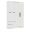 Placard Ropero 4 Puertas Mdp Blanco 0400r Viena en Blanco - Roperos y placares, Uruguay | Divino, vista 3 de 3