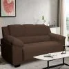 Sillon Sofa Living 3 Cuerpos Tapizado Tela Color Marron en Marrón - Sillones y sofás, Uruguay | Soy Hogar, vista 3
