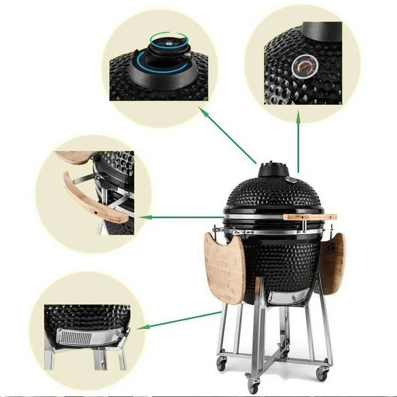 Barbacoa kamado - Muebles para el exterior, Uruguay | Alta Gracia Deco, vista 9