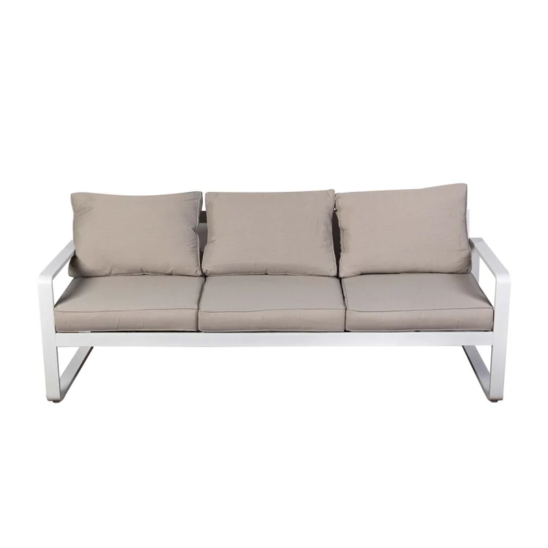 Set Comedor Aluminio Natural-beige Cali en Beige - Muebles para el exterior, Uruguay | Divino, vista 3