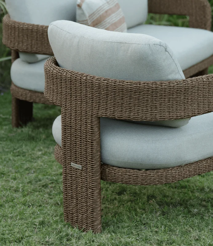 CONJUNTO MAE EXTERIOR BEIGE MADERA NATURAL en Beige - Muebles para el exterior, Uruguay | Más Infinito Casa, vista 4