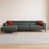 Sofá con chaise DUNA CUERO GRIS IZQUIERDO - Sillones y sofás, Uruguay | Viasono, vista 2 de 3