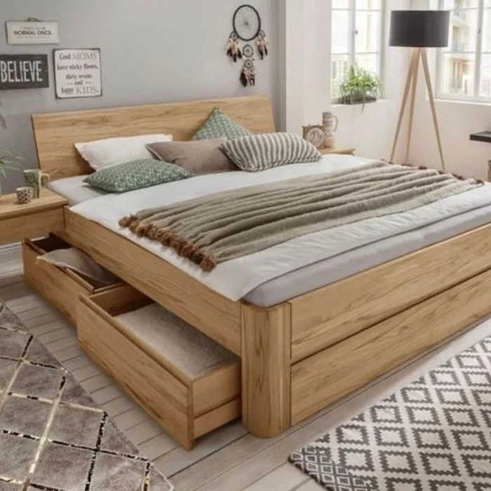 Cama Box en Madera natural - Dormitorio, Uruguay | Treehouse Deco, vista 3