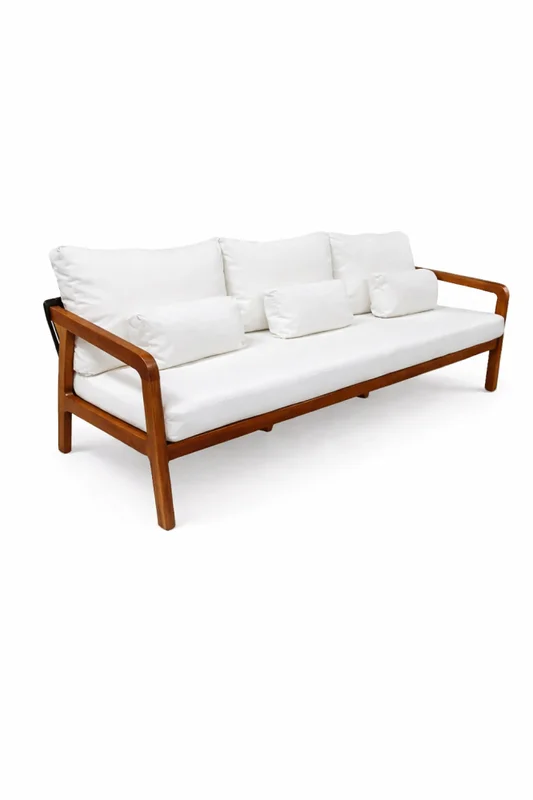 Sofá Kuantan, 3 Cuerpos - Color Unico en Multicolor - Sillones y sofás, Uruguay | Indian, vista 3