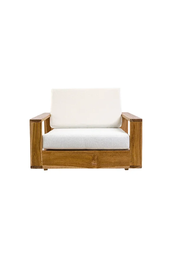 POLTRONA ULWUATU 92x90x70CM en Madera natural - Muebles para el exterior, Uruguay | Vinibel, vista 2
