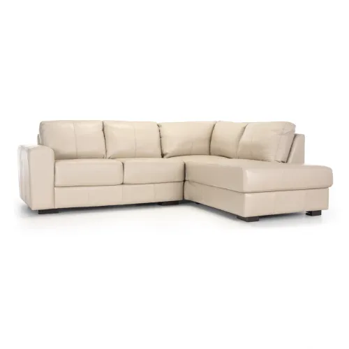 Rinconera Colorado - Cuero Básico - Chaise Derecho - Arena - (Preventa) en Beige - Sillones y sofás, Uruguay | NYR